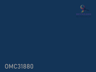 رنگ روغنی آبی نفتی براق ترکیبی 1 کیلویی کد OMC31880