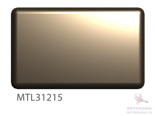 رنگ ترکیبی روغنی متالیک بژ براق کد MTL31215 یک کیلویی