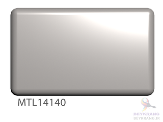 رنگ ترکیبی روغنی متالیک سفید صدفی براق کد MTL14140 یک کیلویی