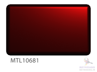 رنگ ترکیبی روغنی متالیک زرشکی براق کد MTL10681 یک کیلویی