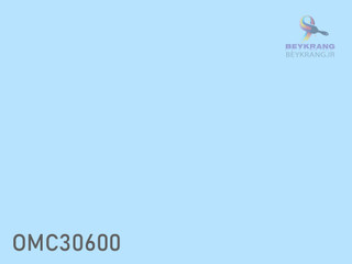 رنگ روغنی آبی آسمانی براق ترکیبی 1 کیلویی کد OMC30600